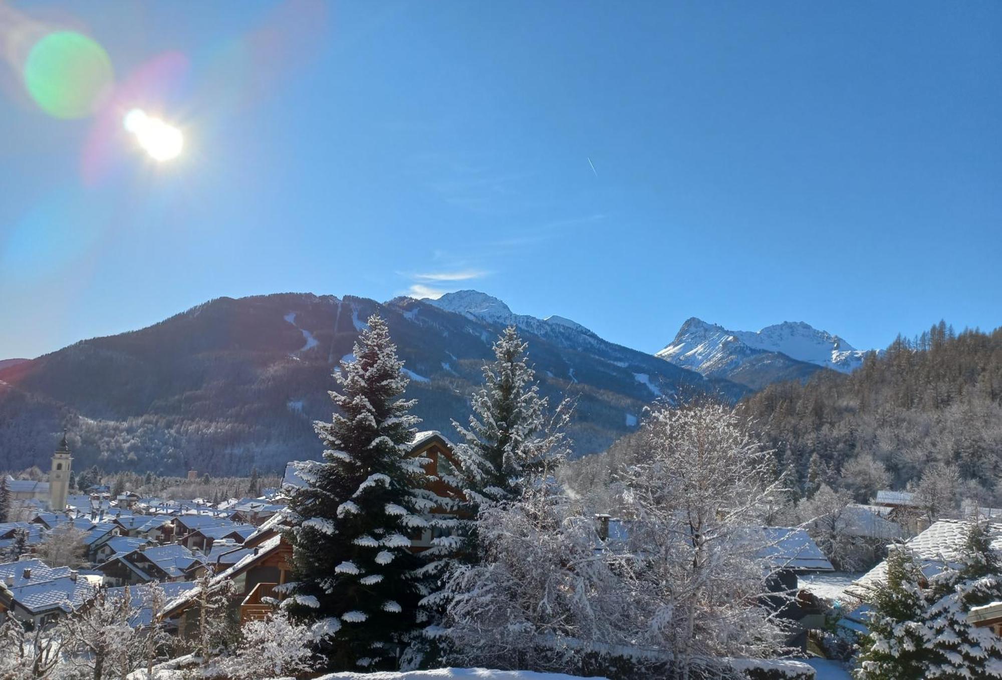 Ferienwohnung Mansarda Bardonecchia Exterior foto